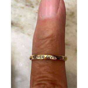 .925 Sterling Silver Rose Gold Ring #inspirational